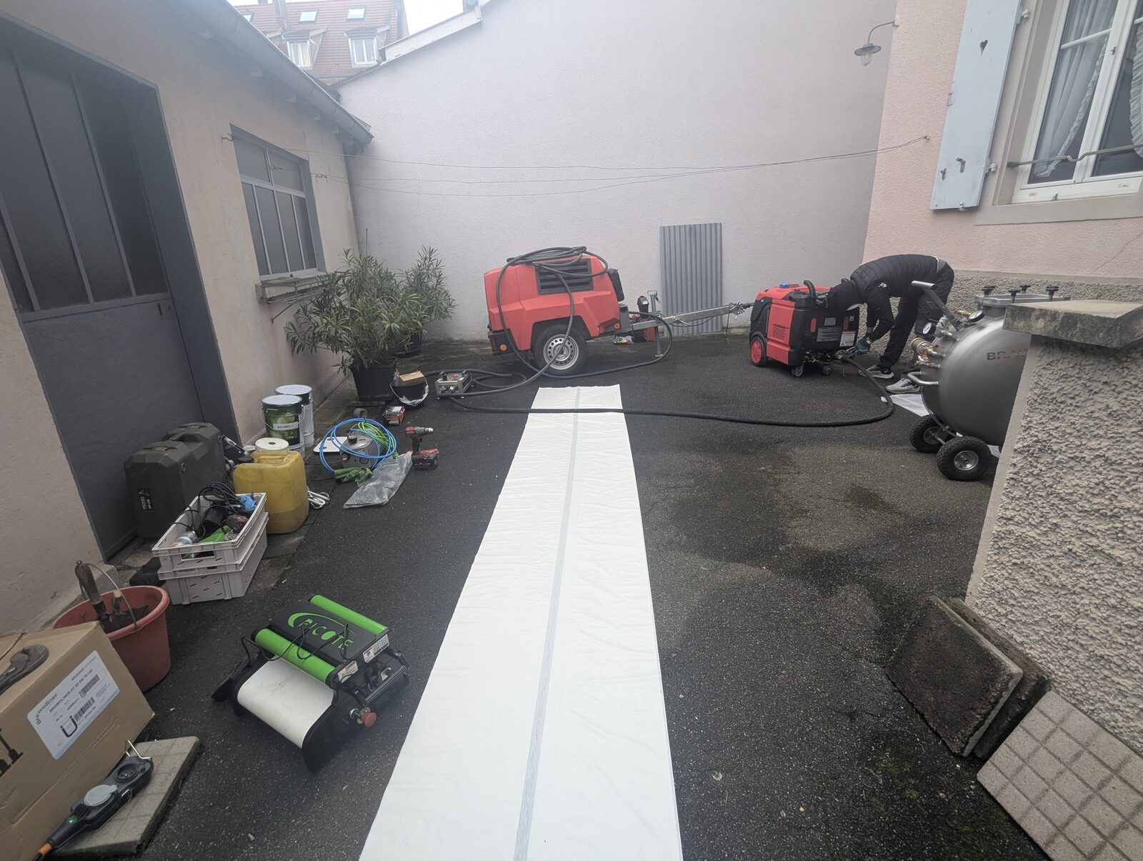 Tambour d'inversion professionnel BRAWO Tech